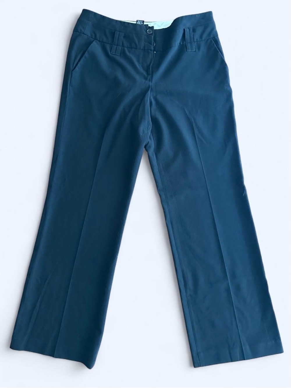 Women’s Classic Black Straight-Leg Dress Pants